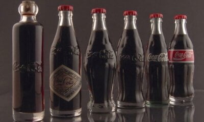 Evolução da garrafa de Coca-Cola