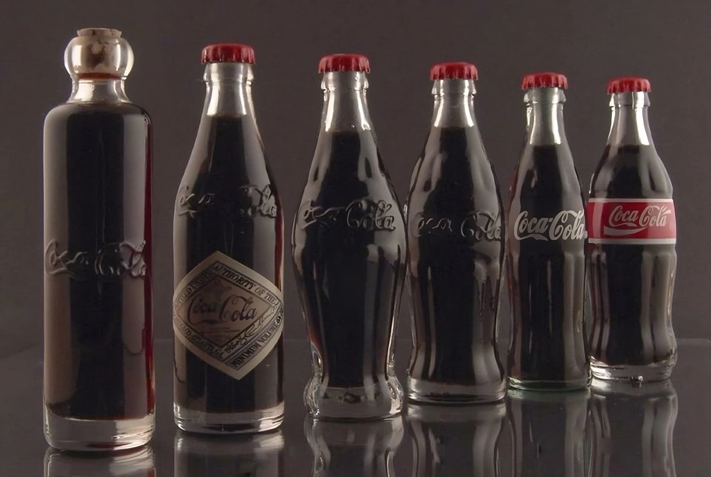 Evolução da garrafa de Coca-Cola