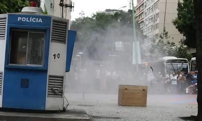 Campanha provoca pânico em Ipanema - Domingo do Faustão