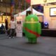 android Google dançarino para promover o Sony xperia
