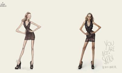 campanha star models contra a anorexia