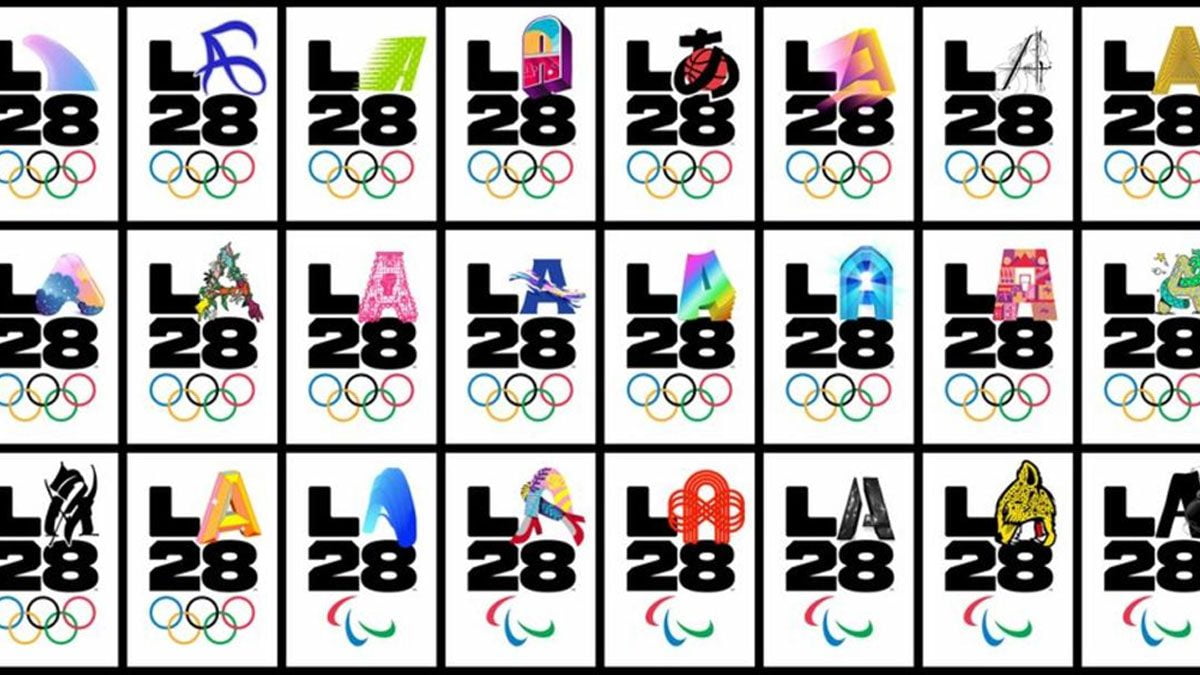logotipo jogos olímpicos LA 2028