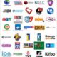 9000 television logos