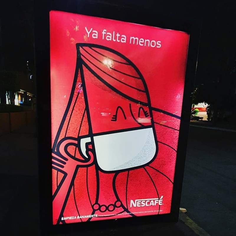 campanha otimista nescafé