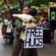 abraço campanha freehugs
