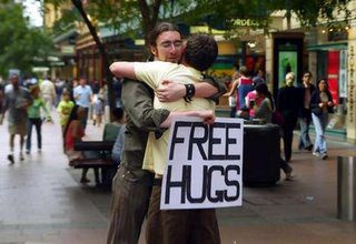 abraço campanha freehugs