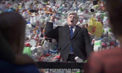 Wasteminster, campanha da Greenpeace com Boris Johnson