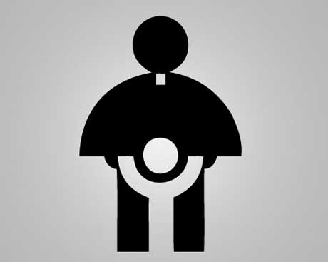Piores logos da história - catholic-priest