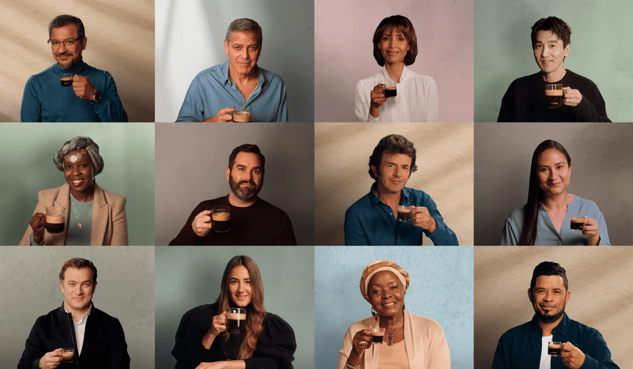 pessoas campanha nespresso todo o cuidado