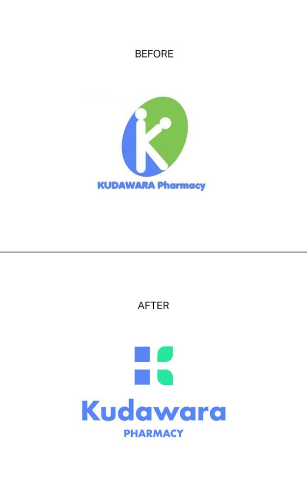 Redesign da logo Kudawara Pharmacy