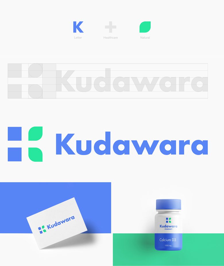 Redesign da logo Kudawara Pharmacy