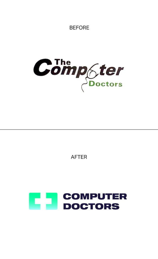 Redesign da logo The Computer Doctors