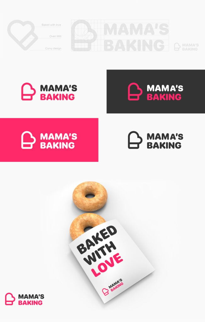 Redesign da logo Mama's Baking