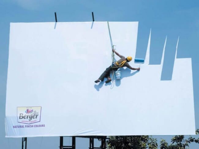 creative billboards outdoor ads berger