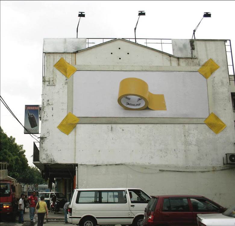 creative billboards outdoor ads penline