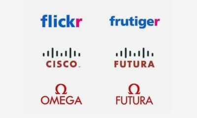 Fontes, logo, flickr, cisco, omega