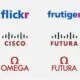 Fontes, logo, flickr, cisco, omega