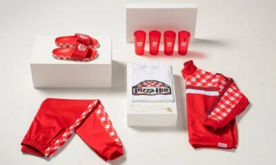 roupa, slides, chinelo, copos, pizza hut, tastewear