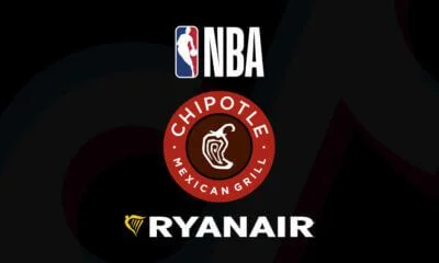 logo NBA, Rynair, Chipole no TikTok
