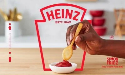 colher em formato de batata heinz