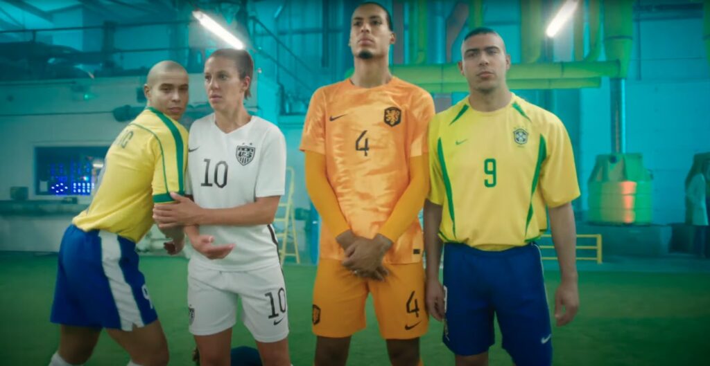 Ronaldo, Virgil van Dijk, anuncio nike