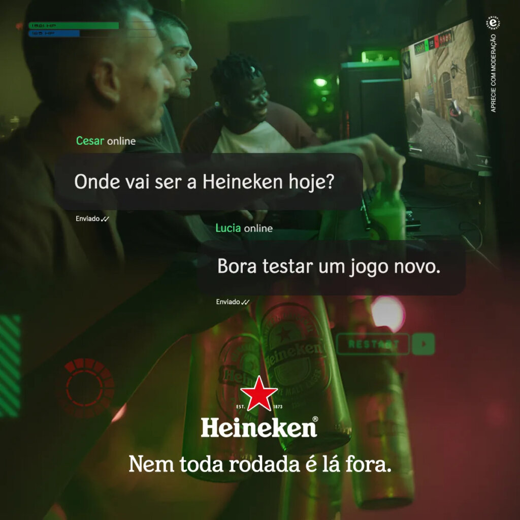 Heineken no universo gamer