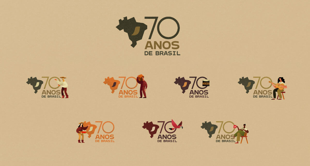 Nescafé -70 anos de Brasil