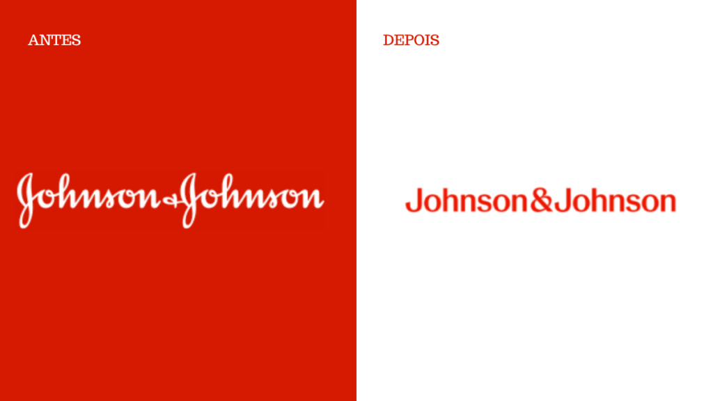 Nova identidade da Johnson&Johnson