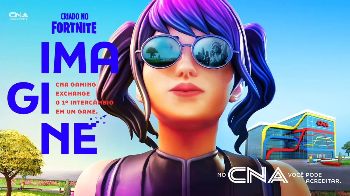 CNA lança experiência no universo Fortnite