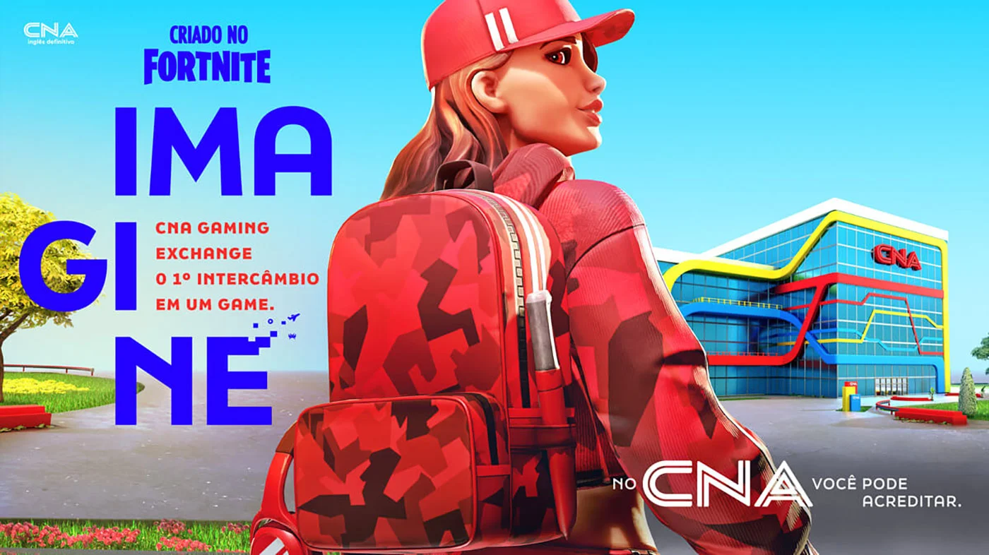 CNA lança experiência no universo Fortnite