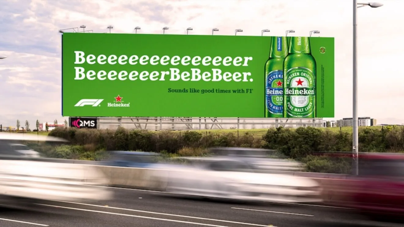 outdoor heineken formula 1 GP Australia