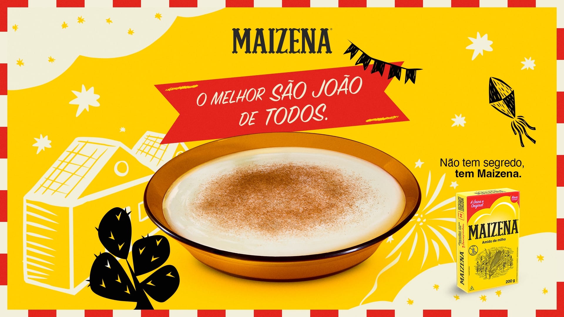 Maizena celebra São João de Caruaru com papa cremosa e cultura nordestina