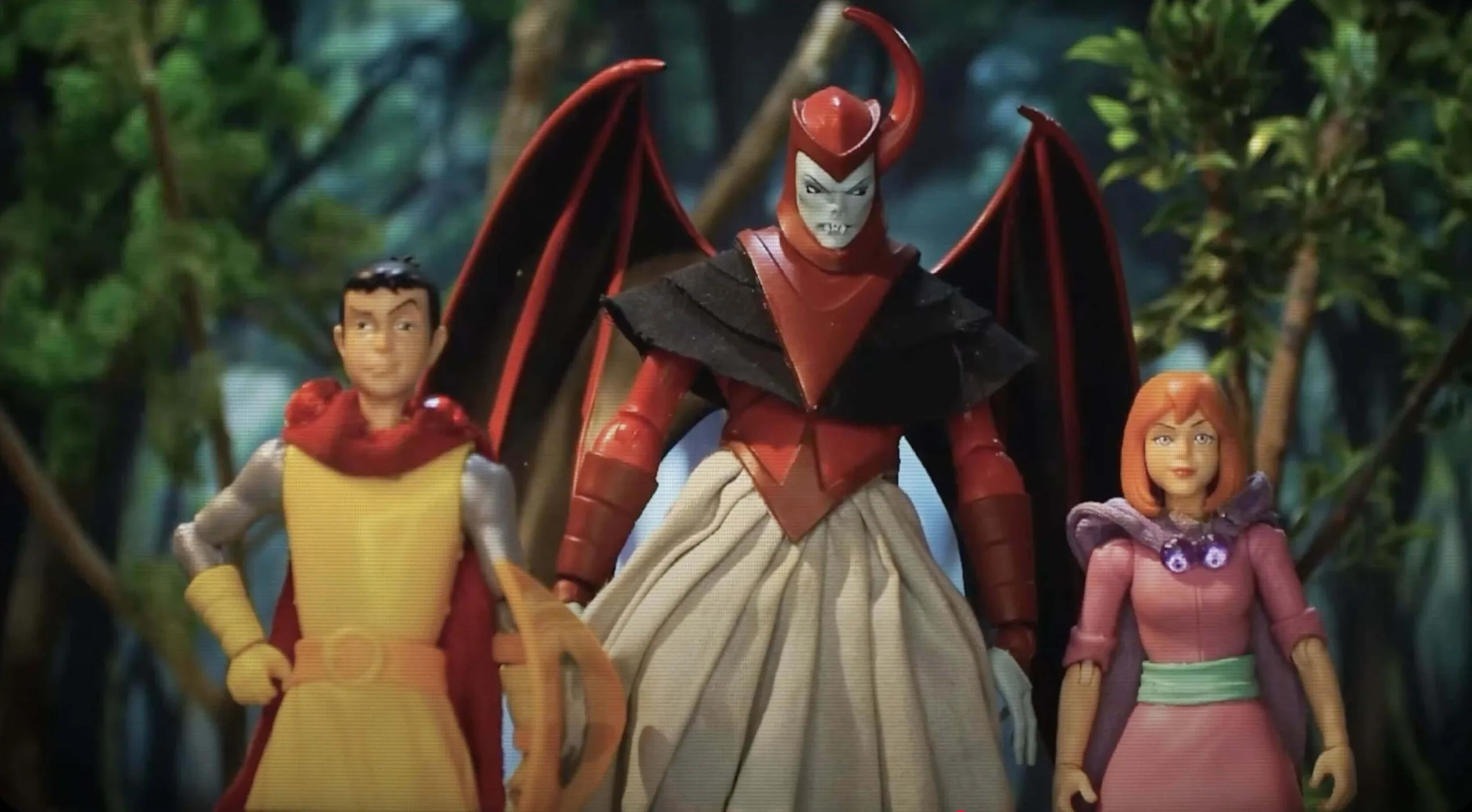 Cena do episódio stop motion de Caverna do Dragão premiado em Cannes Lions