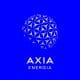 Nova logo da Axia Energia, antiga Eletrobras