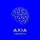 Nova logo da Axia Energia, antiga Eletrobras