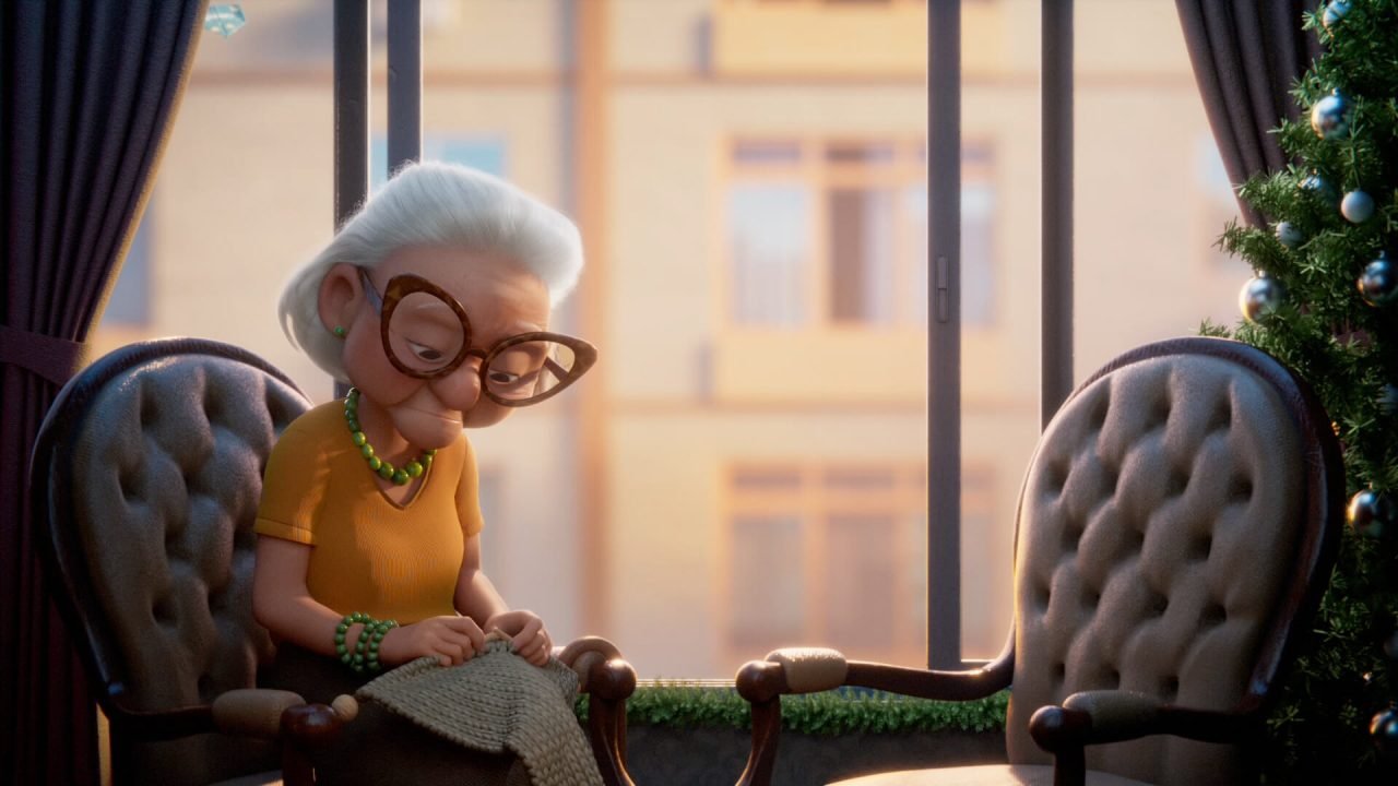 Campanha de fim de ano Fecomércio-RS com animação sobre conexões entre gerações