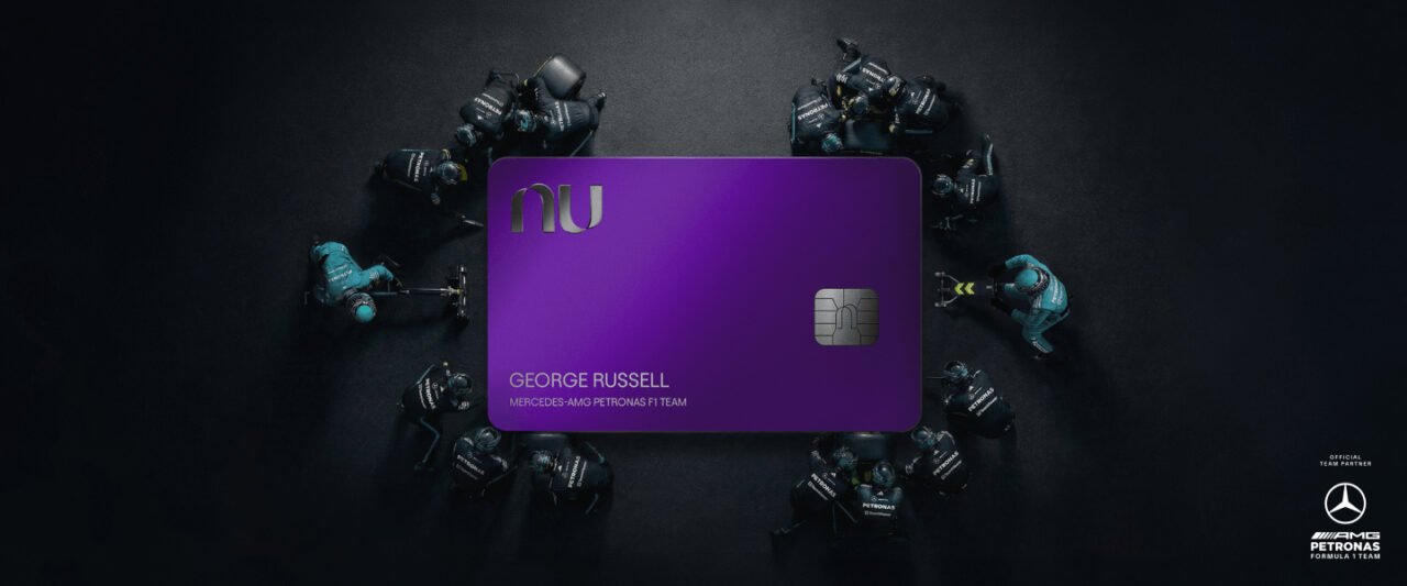 Parceria Nubank Fórmula 1 com a Mercedes-AMG PETRONAS F1 Team