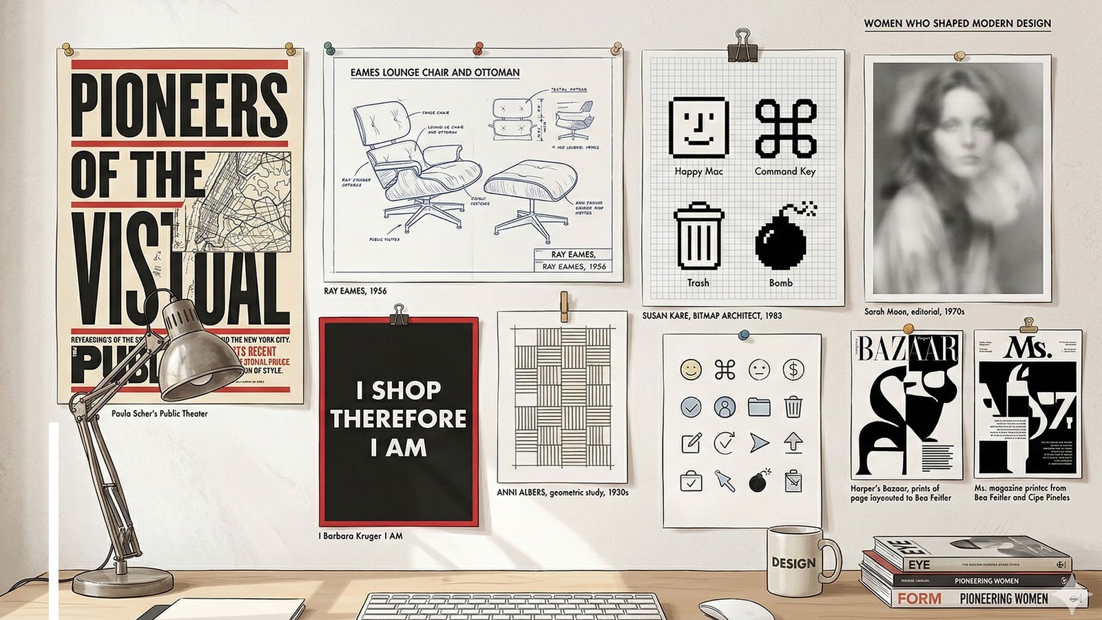 referências de design e criatividade usadas na publicidade e no design gráfico