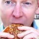 marketing viral do video do ceo do mcdonalds experimentando o big arch burger